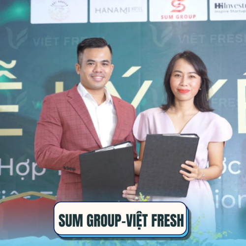 SUM Group Trở Thành Đối Tác Chiến Lược Hàng Đầu Của Việt Fresh